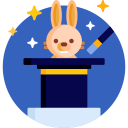 rabbit,animals,hat,entertainment,magic,magician,show,circus,performance,magic hat,magic trick,magic show